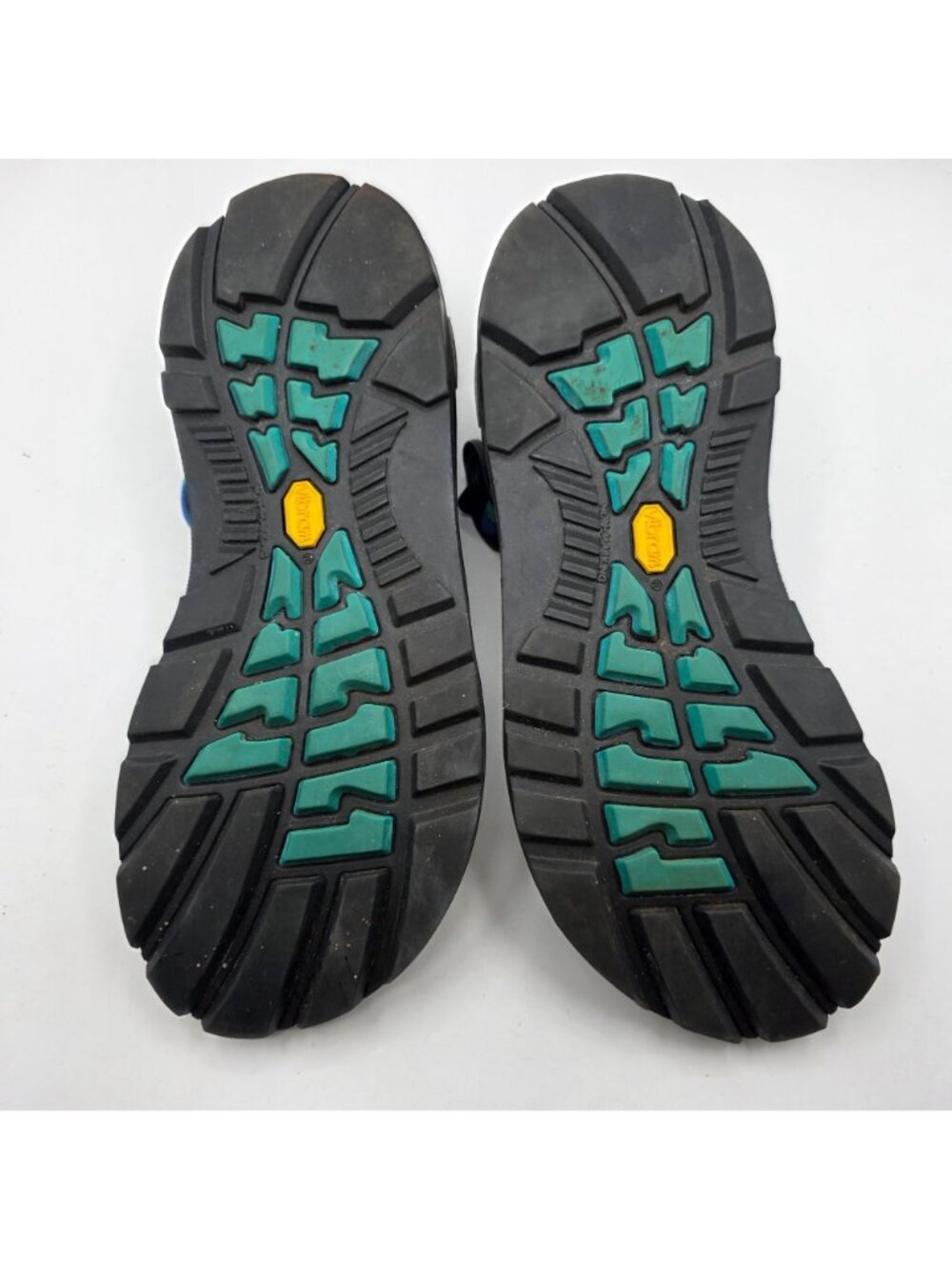 Chaco ZX2 Vibram Yampa Unaweep Womens Size 9 Black Blue Green Outdoor Sandals - Picture 8 of 13